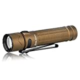 OLIGHT Warrior Mini2 LED Taschenlampe 1750 Lumen, 220 Reichweite, Bis Zu 45 Tage Laufzeit, 5 Beleuchtungsmodi, EDC Wiederaufladbare Taktische Taschenlampe, für Camping, Abenteuer(Desert Tan)