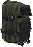 Mil-Tec US Assault Pack Backpack,S,Ranger Green/Schwarz