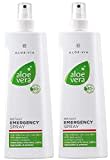 2 x LR ALOE VIA Aloe Vera Schnelles Emergency Hautspray (2 x 400ml)