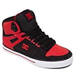 DC Shoes Herren Pure Sneaker, Fiery Red White Black, 43 EU