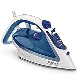 Tefal FV5751 Durilium Plus Bügeleisen Dampfbügeleisen, 220g Dampfstoß, 2700W, Testsieger 2019 beste Bügelsohle | Durilium AirGlide Sohle mit drei Dampfzonen, Selbstreinigungsfunktion, Antikalk-System