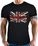 United Kingdom T-Shirt: Union Jack Vintage L