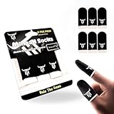 Minoan Socks® Pack of 6 Gaming Fingerhülsen Mobiles Spiel Fingerhüllen Gaming Fingerhandschuhe Pubg Thumbs Mobile Esports Gaming Fingersleeves