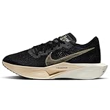 Nike Vaporfly 3 Herren Straßenrennschuhe (DV4129-001, Schwarz/Schwarz/Haferflocken/Metallic Gold Grain), Schwarz / Schwarz / Haferflocken Metallic Goldmaserung, 42.5 EU