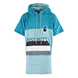 WAVE HAWAII Poncho Air Surfponcho 60% Viskose aus Bambus und 40% Baumwolle für Körpergrößen von 160-190 cm Umkleidehilfe für Schwimmen Strand Surfen Duschponcho für Damen Herren Erwachsene