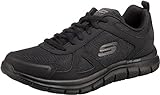 Skechers Herren Track-Scloric Sneaker, Schwarz (Black 52631-Bbk), 41 EU