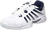 K-Swiss Herren Receiver V Tennisschuh, White/Peacoat/Silver, 47 EU