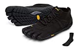 Fivefingers Vibram V-Trek Men + Zehensocke, Size:44;Color:BlackBlack