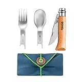 Opinel PLUS PICNIC WITH N08 BEECH /1, Braun, Schwarz