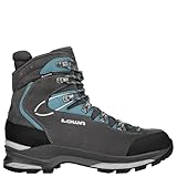 LOWA W Mauria Evo GTX W-leisten Grau - Gore-Tex Wasserdichter komfortabler Damen Gore-Tex Bergschuh, Größe EU 39.5 -