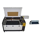 TEN-HIGH 4060 400x600mm 15.7"x23.6" 60W craft laser engraving cutting machine, Standard version.Include rotary axis.