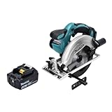 Makita DSS 611 M1 Akku Handkreissäge 18V 165mm + 1x 4,0Ah Akku - ohne Ladegerät