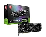 MSI GeForce RTX 4060 Ti Gaming X Slim 16G Grafikkarte - NVIDIA RTX 4060 Ti, 16GB GDDR6 Speicher, 18Gbps, PCIe 4.0, Twin Frozr 9, RGB, DLSS3