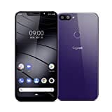 Gigaset GS195 Smartphone ohne Vertrag mit 2GB Arbeitsspeicher Made in Germany - Handy mit 6,18“ V-Notch Display, Gesichtserkennung, Dual-SIM, 32GB Speicher, 4000 mAh Akku, Dark Purple