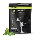 Peticare Probiotika & Präbiotika Pulver für Hunde | Immunsystem stärken, Darmsanierung, Darmflora aufbauen | bei Allergie-Anfälligkeit & Juckreiz | natürliches Ergänzungsfutter - petDog Health 2501