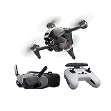 DJI FPV Explorer Combo, Intensives Flugerlebnis, 4K /60fps Super-Weitwinkel 150° Sichtfeld, 10-km-HD-Videoübertragung mit niedriger Latenz, Notbremse und Hover, Drohnenansicht aus der Ich-Perspektive