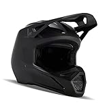 Fox Racing Unisex-Adult BIKE HELMET FOX V1 SOLID Matte BLACK M