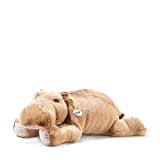 Steiff Kuscheltier Mocky Nilpferd, Süßes Stofftier mit Kunststoffaugen, Kinder, Jungen & Mädchen, Plüschtier 80 cm, Beige, 085352