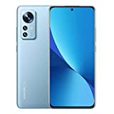 Xiaomi 12 5G Android Mobile Smartphone [8+256 GB] NFC, Dual-SIM, Snapdragon® 8 Gen 1, FHD+ 6,28" AMOLED DotDisplay, 4500 mAh Akku + 67 W Schnellladung + 50 W kabelloses Laden, Blau