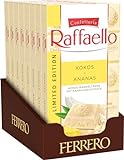 Raffaello Kokos Ananas Tafel Limited Edition - Vorratspack mit 8 Tafeln zu je 90g