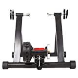 Turbotrainer für Fahrräder, magnetischer Fahrradtrainerständer – magnetischer Turbotrainer für Fahrräder – Fahrradtrainer mit variablem Widerstand, stationärer Rahmen für Fitnessübungen