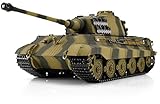 Torro Deutscher RC Panzer Königstiger tarn BB Rauch 11709-CA Pro Version 1:16