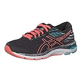 Asics Damen Gel-Cumulus 21 Ls Laufschuhe, Grau (Graphite Grey/Sun Coral 020), 44 EU