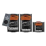 TRISTARcolor Autolack Set Dose spritzfertig für Peugeot AVN Noir Basislack + 2K Klarlack 2,5L