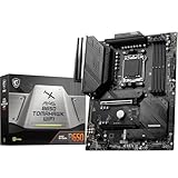 MSI MPG B650 Tomahawk WiFi Mainboard, ATX - Unterstützt AMD Ryzen 7000 Serie Prozessoren, AM5-14 Duet Rail 80A VRM, DDR5 Memory Boost 6400+MHz/OC, 2 x PCIe 4.0 x16, 3X M.2 Gen4, Wi-Fi 6E