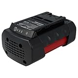 vhbw 1x Akku kompatibel mit Bosch GHE 60 R, GFR 42, GFR 25, GBH 36 V-LI Professional, GHE 70 R Rasenmäher Akku-Gartengerät (5000mAh, 36V, Li-Ion)