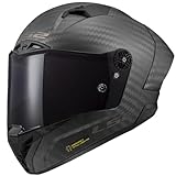 LS2, Integraler Motorradhelm THUNDER CARBON GP PRO FIM Matt Carbon, M