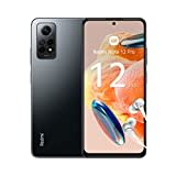 Xiaomi Redmi Note 12 Pro Smartphone + Kopfhörer, 8+256GB, Handy ohne Vertrag, 6,67" FHD+ AMOLED DotDisplay, 5.000 mAh, 108MP Kamera, 67W Turbo-Charging, Dual-SIM, Gray (2 Jahre Garantie + DE Version)