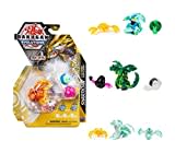 BAKUGAN 'Evolutions' Power Up 3er Pack mit 1 Platinum Series Ball (mit Metallkern) und 2 Nanogan (Mini-Ball für zusätzliche B-Power), unterschiedliche Varianten