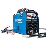 IPOTOOLS FLUX-135 Fülldraht Schweißgerät ohne Gas - 135 A FLUX Inverter Schweißgerät ohne Gas für Schweissgerät Fülldraht 0.8mm oder 1.0mm mit MMA/IGBT / 230V / 7 Jahre Garantie