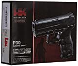 HECKLER & KOCH Softair P30 Electric mit Maximum 0.5 Joule Airsoft Pistole, Schwarz, One Size