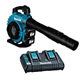 Makita DUB363PT2V Akku-Laubbläser/Sauger 2x18 V / 5,0 Ah, 2 Akkus + Doppelladegerät