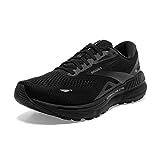 Brooks Herren Adrenaline Gts 23 Sneaker, Black Black Ebony, 44.5 EU