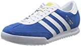 adidas Originals Unisex-Erwachsene Beckenbauer Low-Top, Blau (Bluebird/FTWR White/Gold Met.)