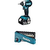 Makita DTD153RTJ Akku-Schlagschrauber 18V / 5,0 Ah / 170 Nm, 2 Akkus + Ladegerät im MAKPAC + Torsion Bitset 11tlg