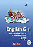 English G 21 - Ausgabe A / Band 4: 8. Schuljahr - Klassenarbeitstrainer mit Lösungen und Audios online: Klassenarbeitstrainer mit Audios und Lösungen online