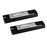 2x Hochleistungs Werkzeug Ni-MH Akku 9,6V 2000mAh für MAKITA 6900-DW 6912-DW 6012-HD 6012-HDL 6092-D 6093-D 6094-D 8400-DW 8402-DW DA-390-DW DA-391 DA-391-DW 6095-D 6095-DQ 6095-DWBE 6095-DWDE 6095-DWE