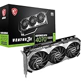 MSI GeForce RTX 4070 Ti SUPER 16G Ventus 3X OC Grafikkarte, NVIDIA RTX 4070 Ti SUPER, 16 GB GDDR6X Speicher, 21Gbps, PCIe 4.0, DLSS3.5