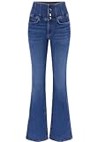 GUESS Jeans Corset Shape Up Flare W4RA0AD59F2, Denim, 28