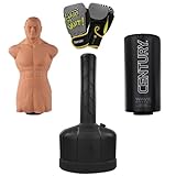 Century First Class Combo Set Boxsack Erwachsene Boxsck Freistehender Standboxsack Boxing Boxdummy Trainer Punching Bag BOB XL, Original Wavemaster Oberteil, waschbaren Strive Boxhandschuhe