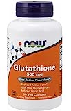 Now Foods, Glutathion, 500 mg, 60 vegane Kapseln