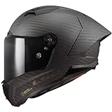 LS2, Integraler Motorradhelm THUNDER CARBON GP AERO Matt Carbon, M