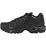 Nike Herren Air Max Plus Gymnastikschuhe, Black Black Black 604133 050, 45 EU