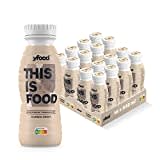 yfood Drink Classic Choco, Leckere Trinkmahlzeit für unterwegs, THIS IS FOOD Drink, 21g Protein, 26 Vitamine und Mineralstoffe, 16 x 330ml, Geschmack Schokolade, inkl. 4,00 € Pfand