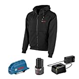 Bosch GHH12V-20XXLN12 12V Max Heated Hoodie Kit with Portable Power Adapter - Size XXLarge