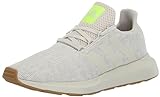 adidas Swift Run 1.0 Herren-Sneaker, Aluminiumoxid/Aluminium/Zitrone Lucido, 42.5 EU